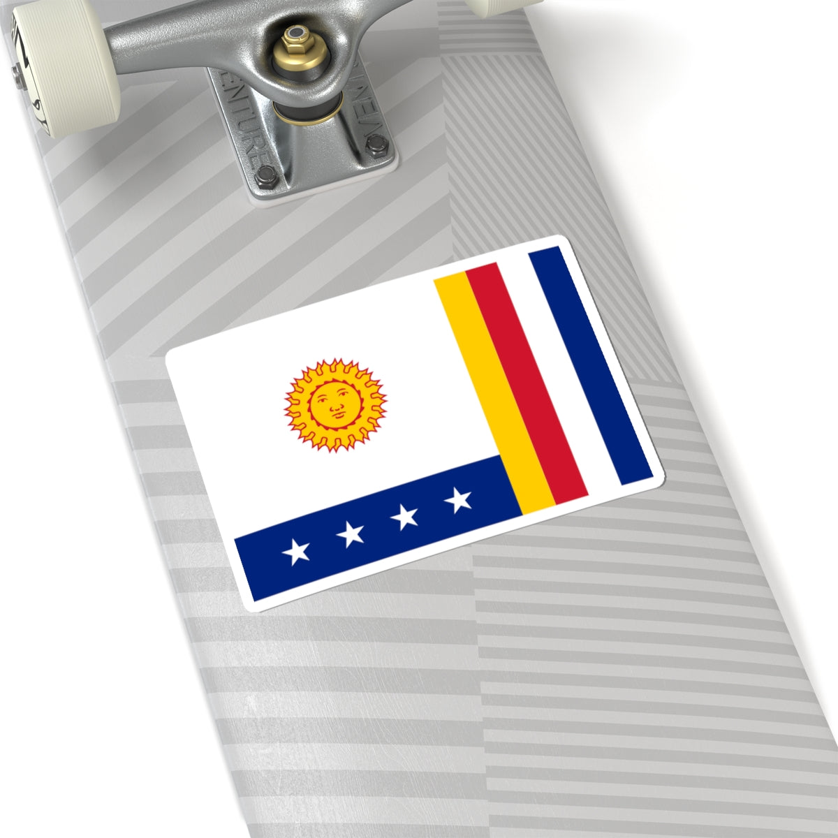 Flag of Vargas State (Venezuela) STICKER Vinyl Kiss-Cut Decal