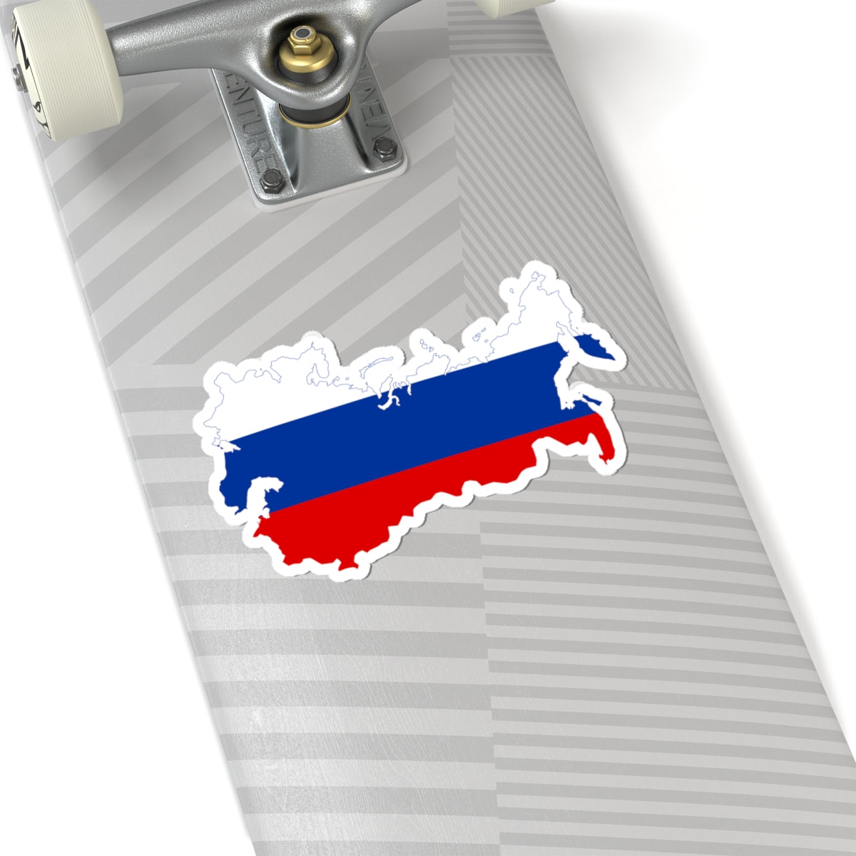 Flag-map of the Russian Empire (Russia) STICKER Vinyl Kiss-Cut Decal