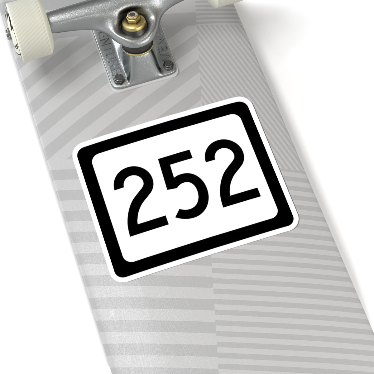 WV-252 (Virginia) (Road Sign) STICKER Vinyl Kiss-Cut Decal