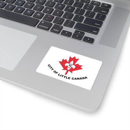 Flag of Little Canada, Minnesota - STICKER Vinyl Kiss-Cut Decal