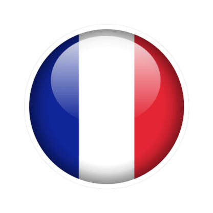 Flag orb France (France) STICKER Vinyl Kiss-Cut Decal