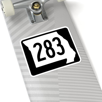 MO-283 (Missouri) (Road Sign) STICKER Vinyl Kiss-Cut Decal