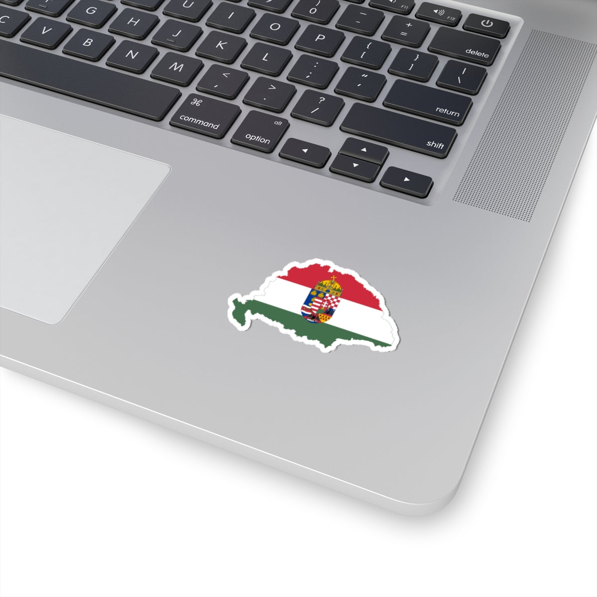 Flag-map of Transleithania 1896-1915 (Hungary) STICKER Vinyl Kiss-Cut Decal