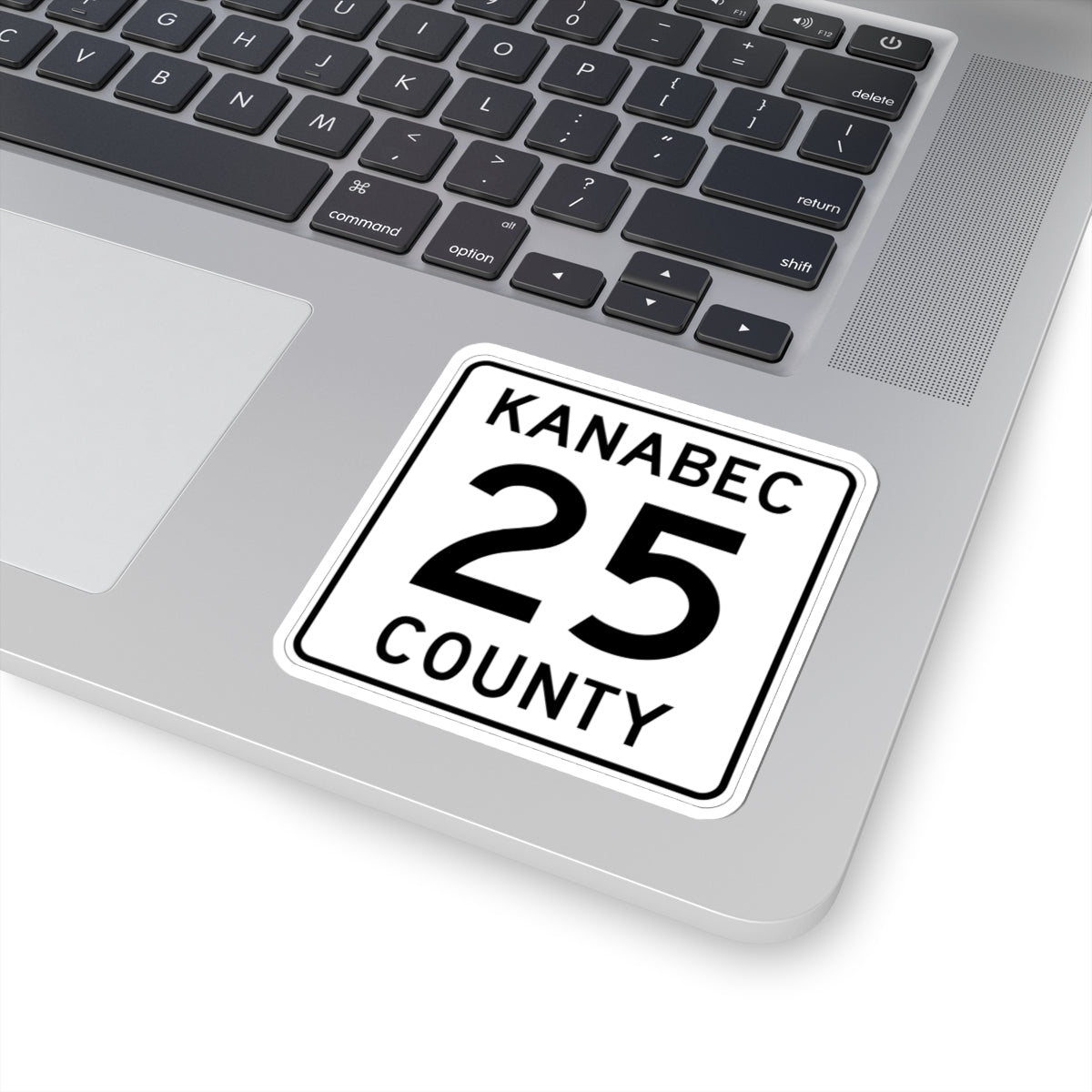Kanabec County 25 MN (Minnesota) (Road Sign) STICKER Vinyl Kiss-Cut Decal