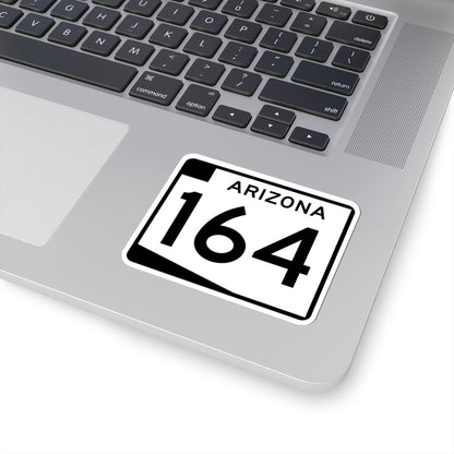 Arizona 164 (Arizona) (Road Sign) STICKER Vinyl Kiss-Cut Decal