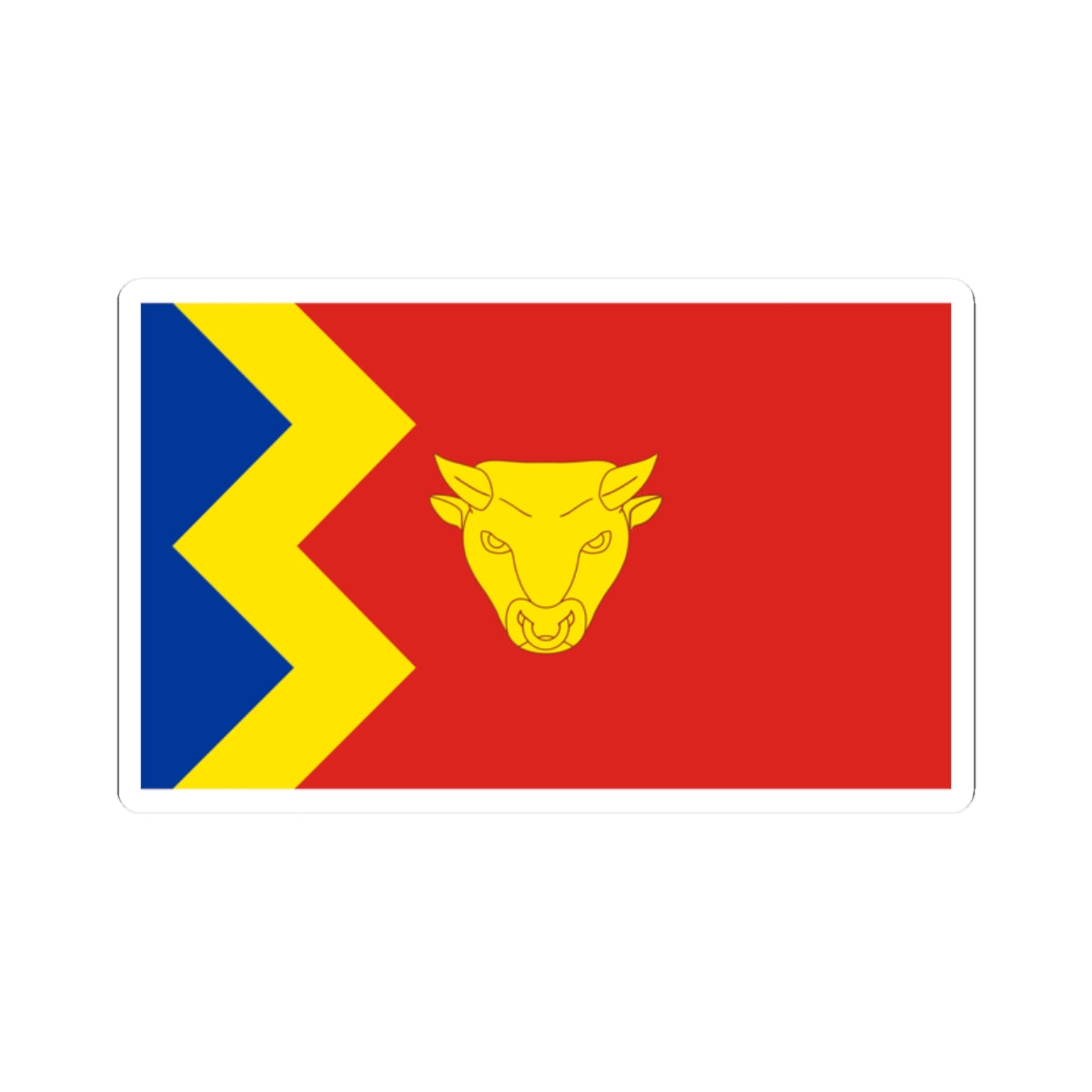 Flag of Birmingham United Kingdom (England) STICKER Vinyl Kiss-Cut Decal