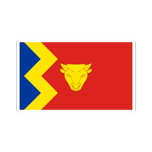 Flag of Birmingham United Kingdom (England) STICKER Vinyl Kiss-Cut Decal