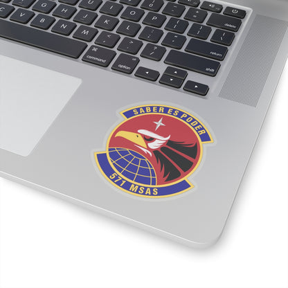 571st Mobility Support Advisory Squadron (U.S. Air Force) STICKER Vinyl Kiss-Cut Decal