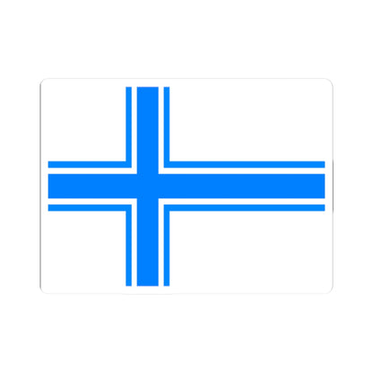 Flag of Iceland - 1914 Proposal (Iceland) STICKER Vinyl Kiss-Cut Decal