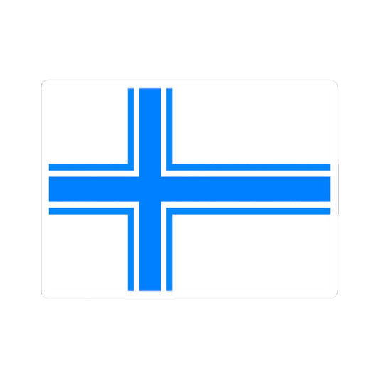 Flag of Iceland - 1914 Proposal (Iceland) STICKER Vinyl Kiss-Cut Decal