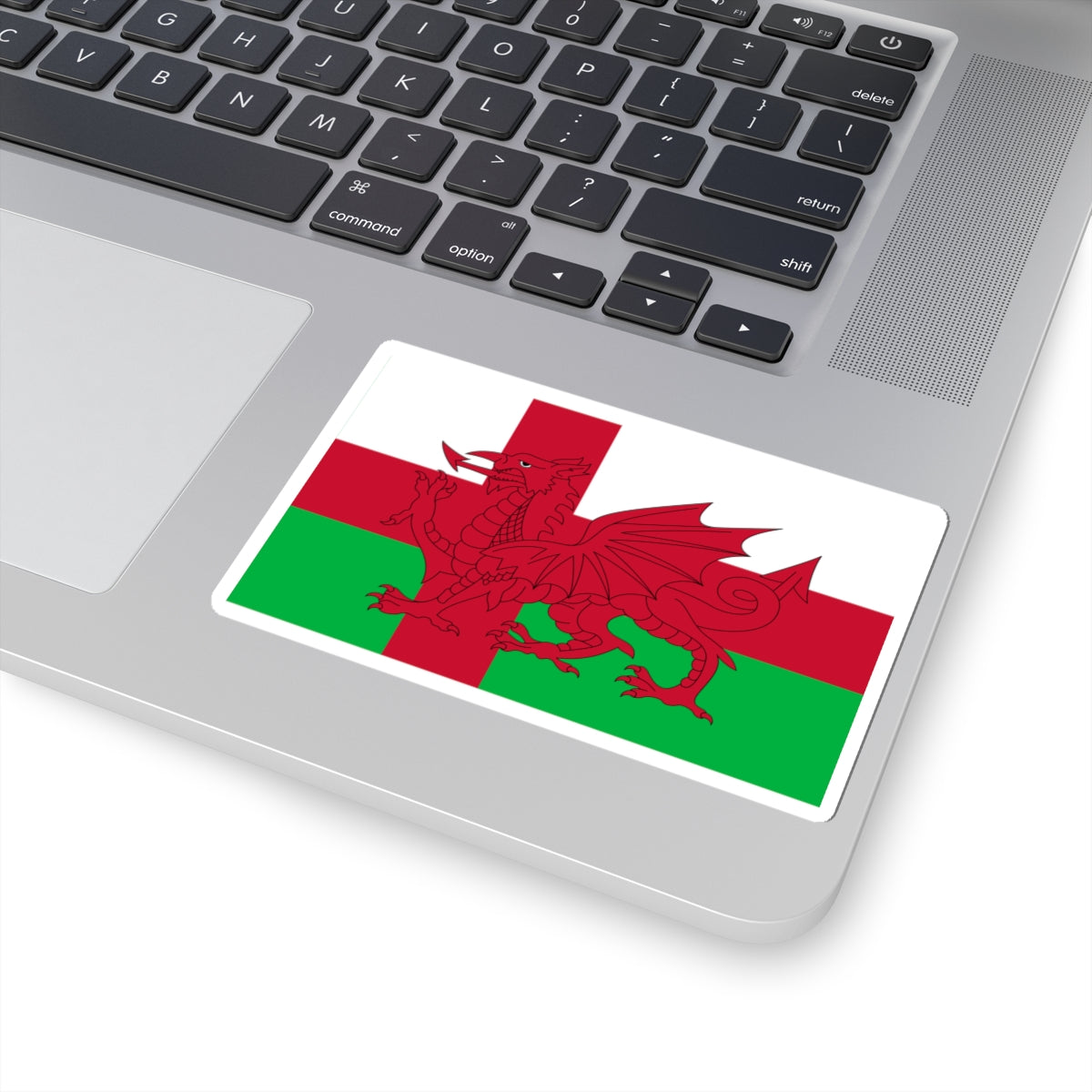 Wales Nordic flag proposal (United Kingdom) STICKER Vinyl Kiss-Cut Decal