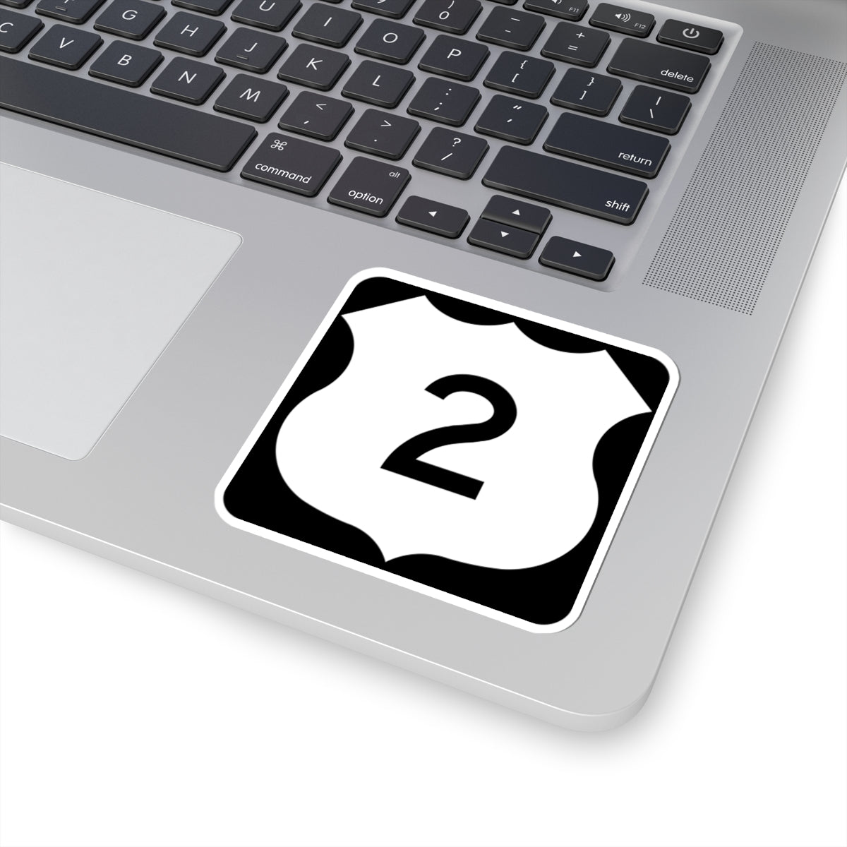 US 2 MN 1961 (Minnesota) (Road Sign) STICKER Vinyl Kiss-Cut Decal