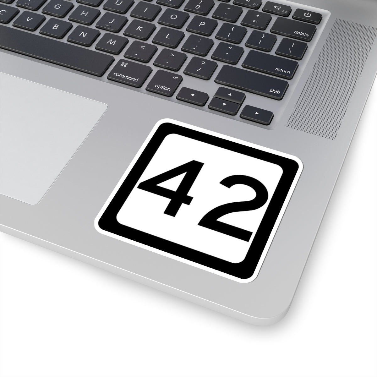 WV-42 (Virginia) (Road Sign) STICKER Vinyl Kiss-Cut Decal