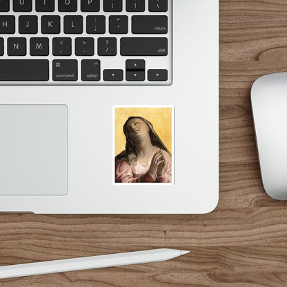 ZUCCARO, Federico - Assumption of the Virgin (detail) (Artwork) STICKER Vinyl Die-Cut Decal