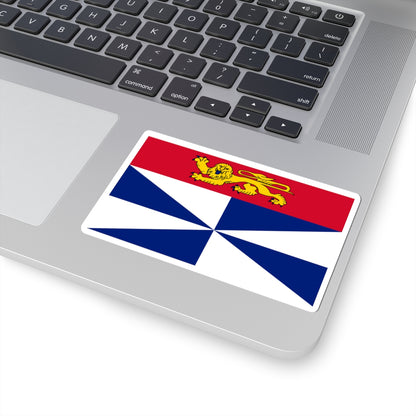 Flag of Gironde (France) STICKER Vinyl Kiss-Cut Decal