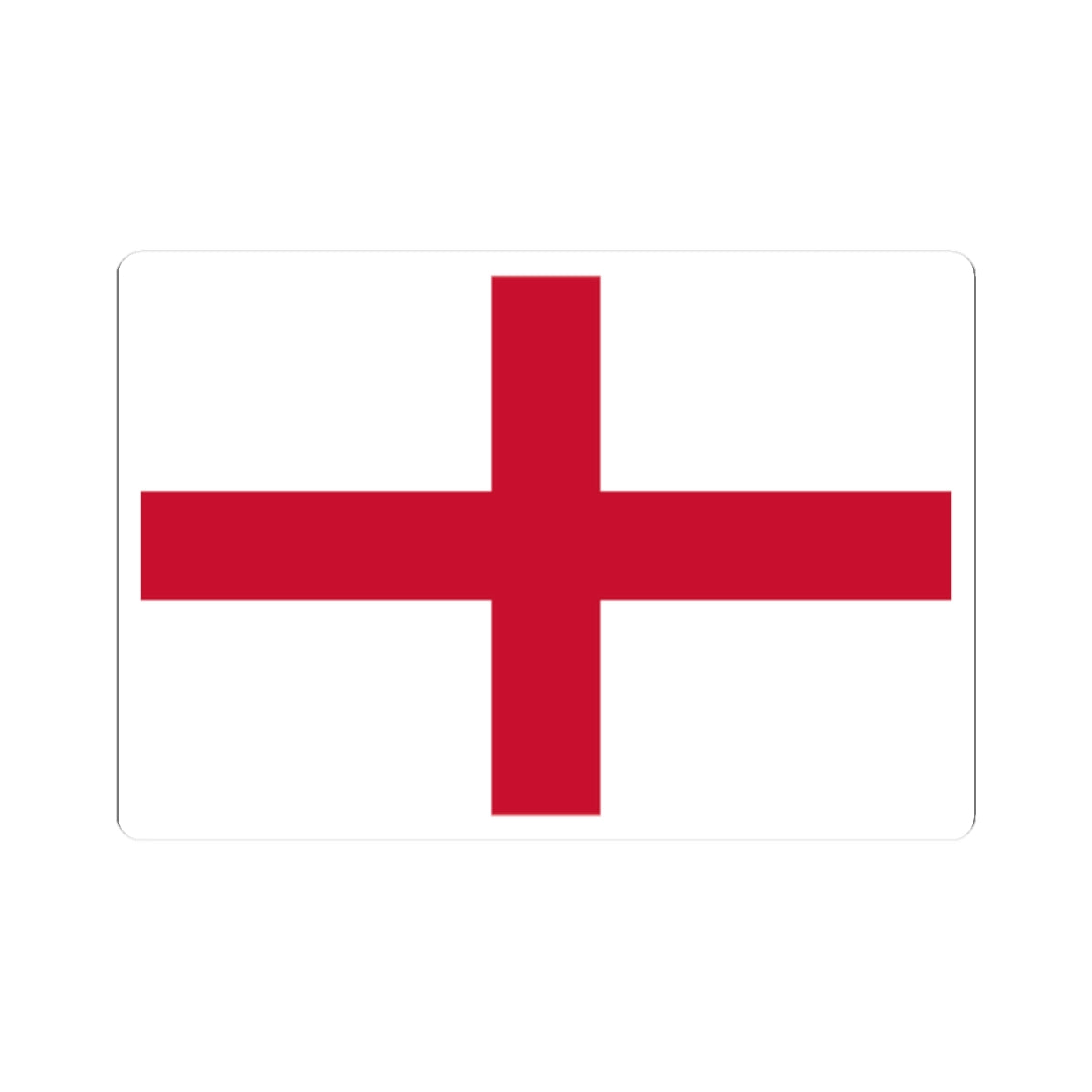 Flag of England 3-2 (England) STICKER Vinyl Kiss-Cut Decal