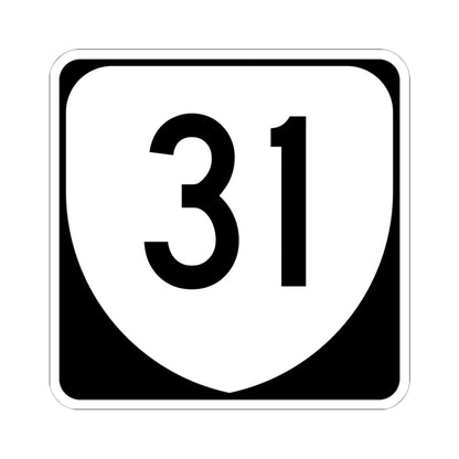 Virginia 31 (Virginia) (Road Sign) STICKER Vinyl Kiss-Cut Decal