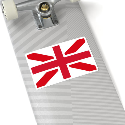 Flag of United Kingdom of England and Northern Ireland (United Kingdom) STICKER Vinyl Kiss-Cut Decal