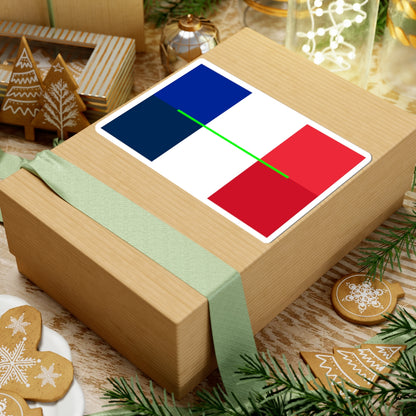 Flag of France colour shade comparison 063712 (France) STICKER Vinyl Kiss-Cut Decal