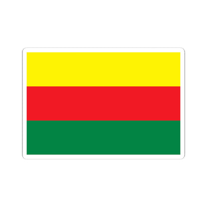Flag of Rojava (Syria) STICKER Vinyl Kiss-Cut Decal