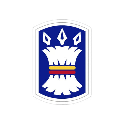 157TH INFANTRY BRIGADE (U.S. Army) REVERSE PRINT Transparent Die-Cut STICKER 2 Inch Die-Cut Transparent - The Sticker Space