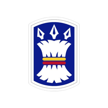 157TH INFANTRY BRIGADE (U.S. Army) REVERSE PRINT Transparent Die-Cut STICKER - The Sticker Space