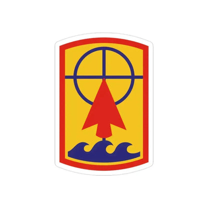 157th Maneuver Enhancement Brigade (U.S. Army) REVERSE PRINT Transparent Die-Cut STICKER 2 Inch Die-Cut Transparent - The Sticker Space