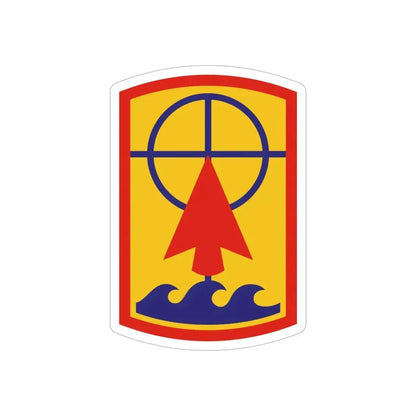 157th Maneuver Enhancement Brigade (U.S. Army) REVERSE PRINT Transparent Die-Cut STICKER - The Sticker Space