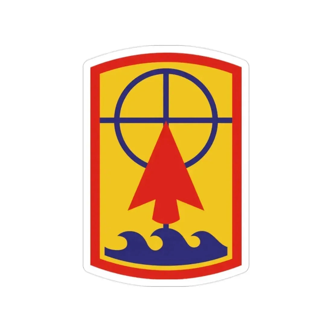 157th Maneuver Enhancement Brigade (U.S. Army) Transparent STICKER Die-Cut Vinyl Decal 2 Inch - The Sticker Space