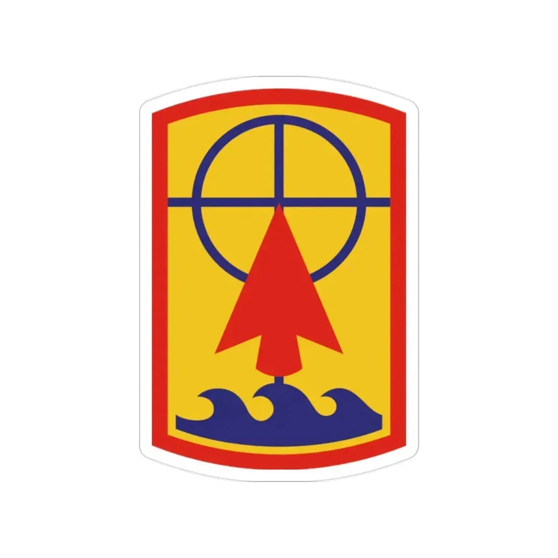 157th Maneuver Enhancement Brigade (U.S. Army) Transparent STICKER Die-Cut Vinyl Decal 2 Inch - The Sticker Space