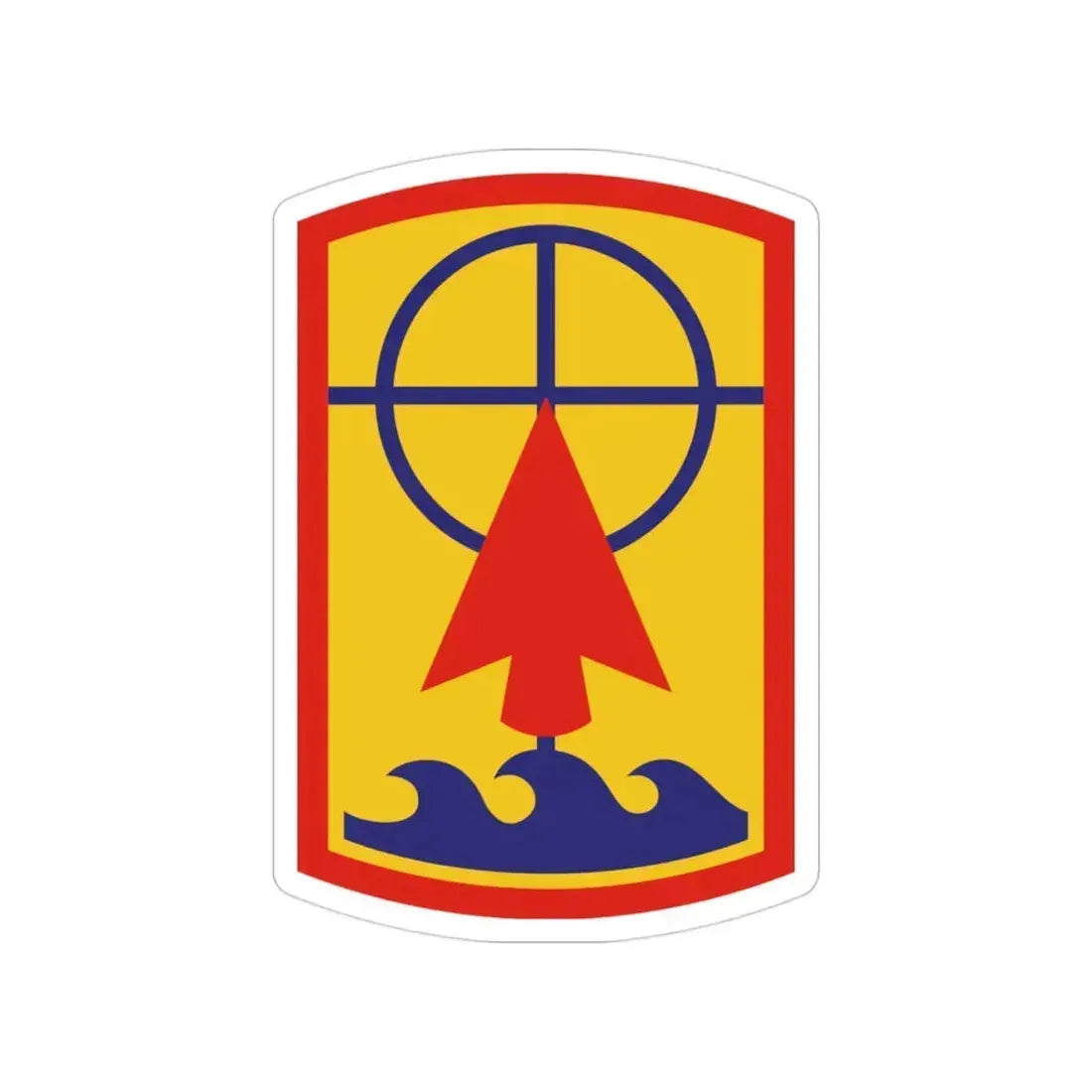 157th Maneuver Enhancement Brigade (U.S. Army) Transparent STICKER Die-Cut Vinyl Decal 3 Inch - The Sticker Space