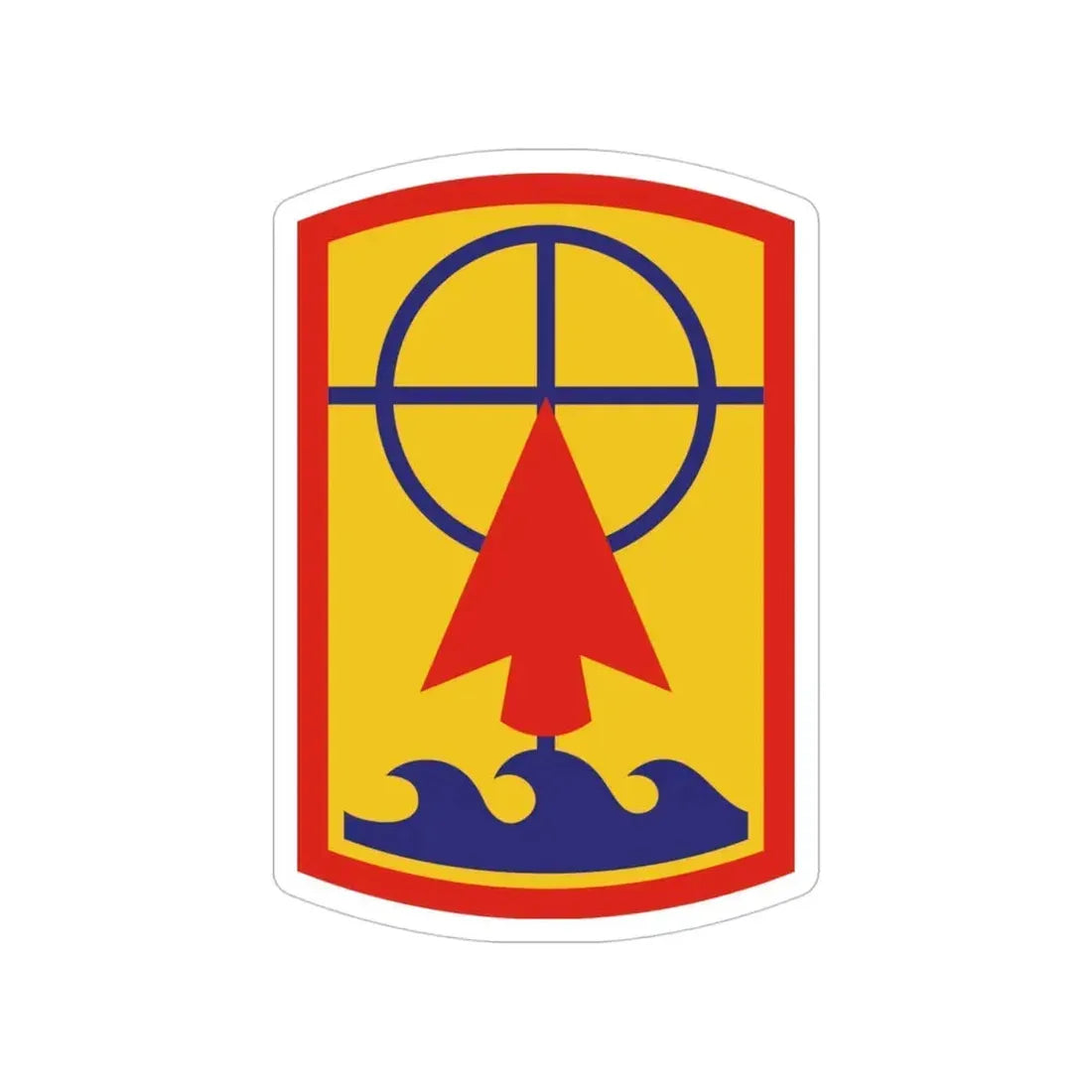 157th Maneuver Enhancement Brigade (U.S. Army) Transparent STICKER Die-Cut Vinyl Decal 4 Inch - The Sticker Space