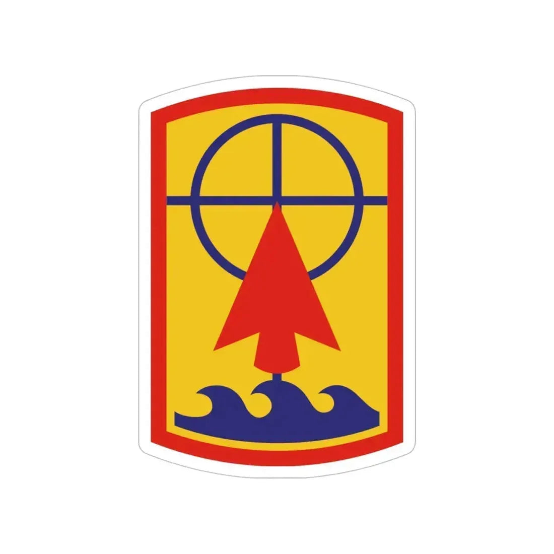 157th Maneuver Enhancement Brigade (U.S. Army) Transparent STICKER Die-Cut Vinyl Decal 5 Inch - The Sticker Space