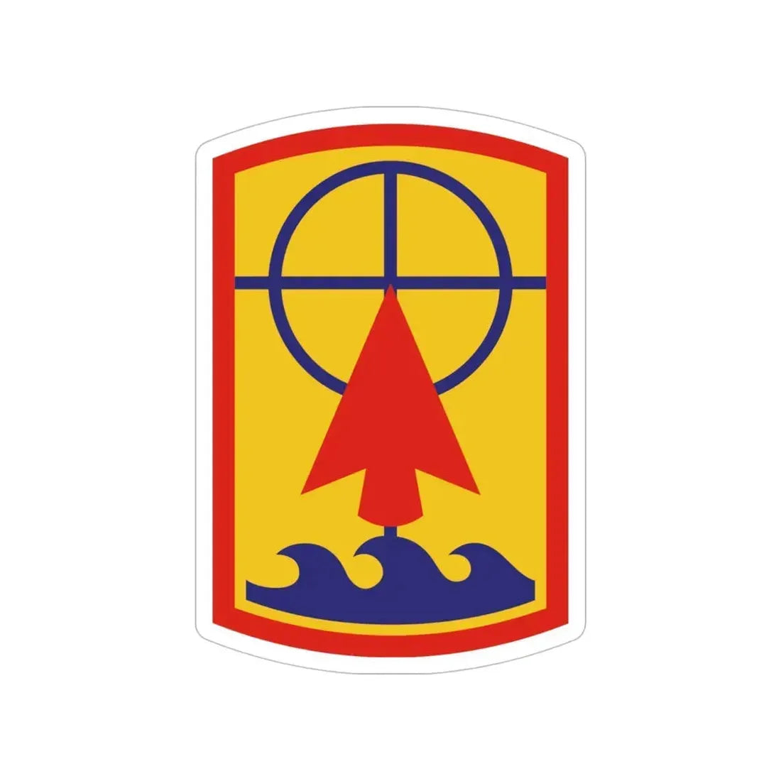 157th Maneuver Enhancement Brigade (U.S. Army) Transparent STICKER Die-Cut Vinyl Decal 5 Inch - The Sticker Space