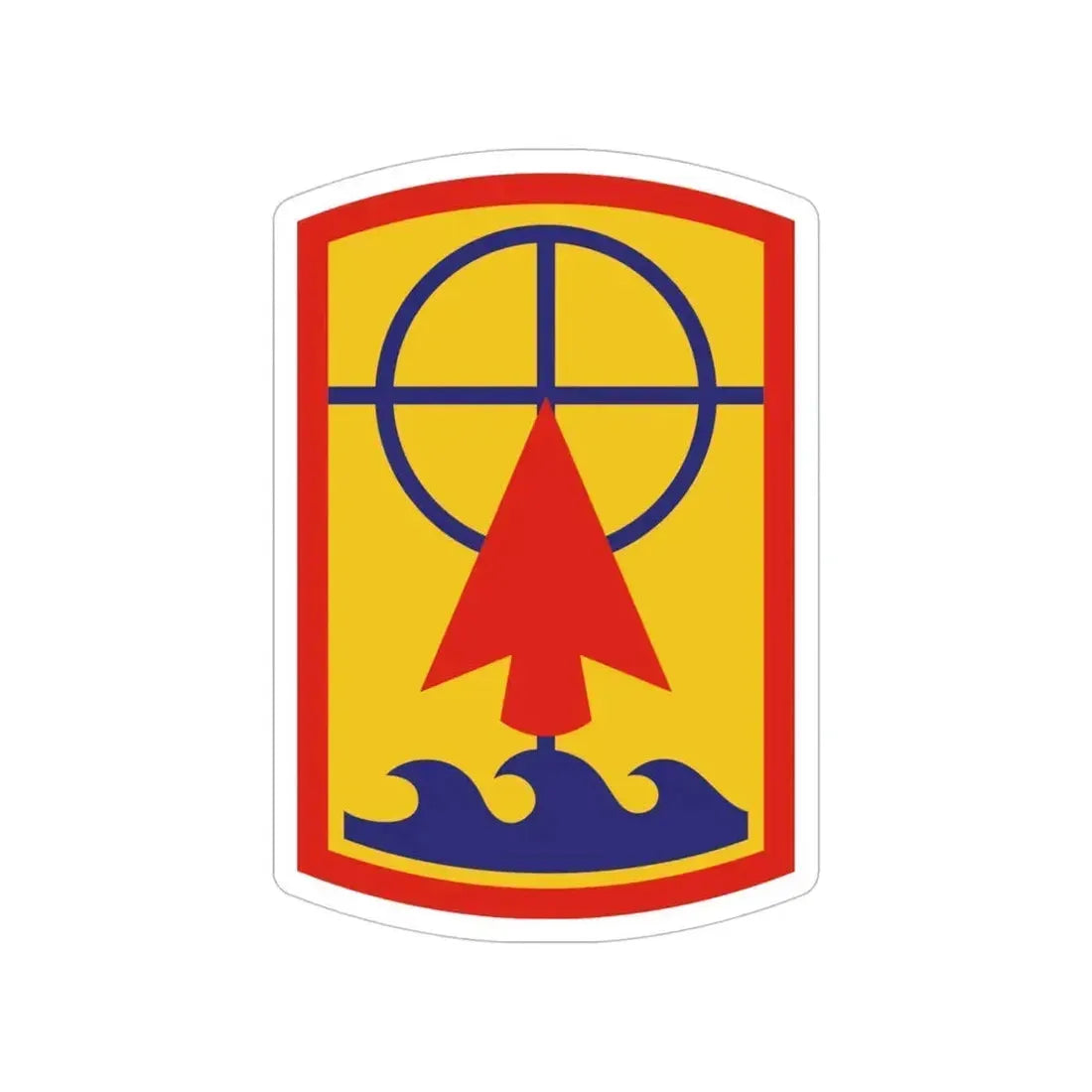 157th Maneuver Enhancement Brigade (U.S. Army) Transparent STICKER Die-Cut Vinyl Decal 6 Inch - The Sticker Space