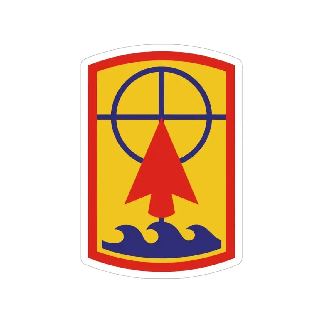 157th Maneuver Enhancement Brigade (U.S. Army) Transparent STICKER Die-Cut Vinyl Decal 6 Inch - The Sticker Space