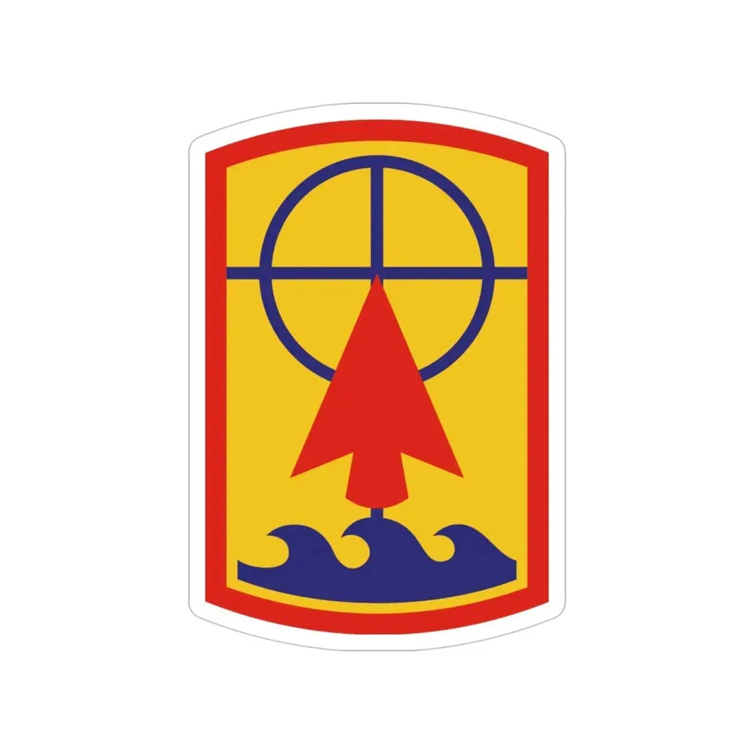 157th Maneuver Enhancement Brigade (U.S. Army) Transparent STICKER Die-Cut Vinyl Decal - The Sticker Space
