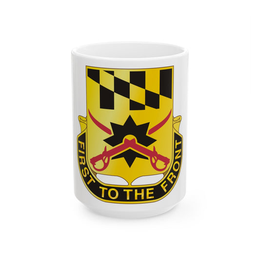 158 Cavalry Regiment (U.S. Army) White Coffee Mug-15oz-The Sticker Space