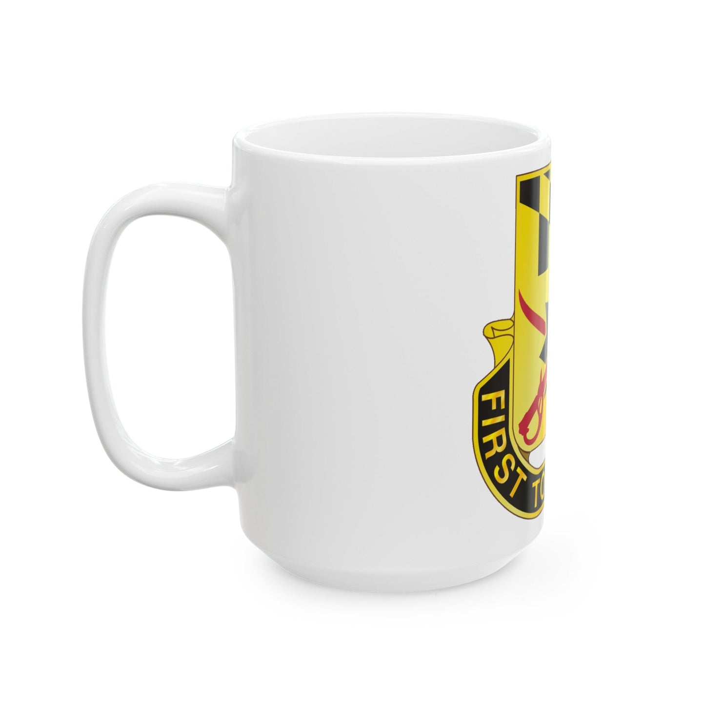 158 Cavalry Regiment (U.S. Army) White Coffee Mug-The Sticker Space