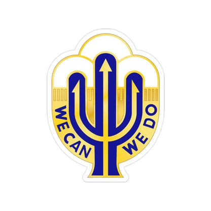 158 Maneuver Enhancement Brigade 2 (U.S. Army) Transparent STICKER Die-Cut Vinyl Decal 2 Inch - The Sticker Space