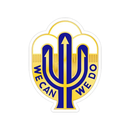 158 Maneuver Enhancement Brigade 2 (U.S. Army) Transparent STICKER Die-Cut Vinyl Decal 2 Inch - The Sticker Space