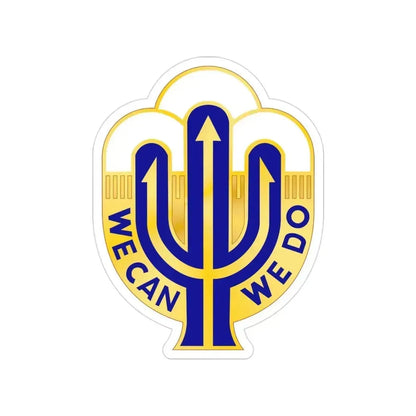 158 Maneuver Enhancement Brigade 2 (U.S. Army) Transparent STICKER Die-Cut Vinyl Decal 3 Inch - The Sticker Space