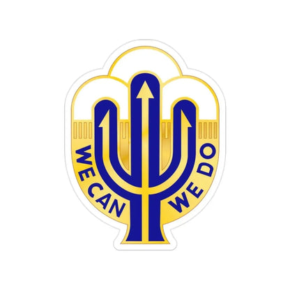 158 Maneuver Enhancement Brigade 2 (U.S. Army) Transparent STICKER Die-Cut Vinyl Decal - The Sticker Space