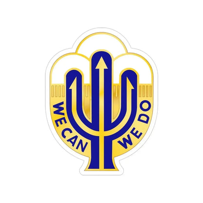 158 Maneuver Enhancement Brigade 2 (U.S. Army) Transparent STICKER Die-Cut Vinyl Decal - The Sticker Space