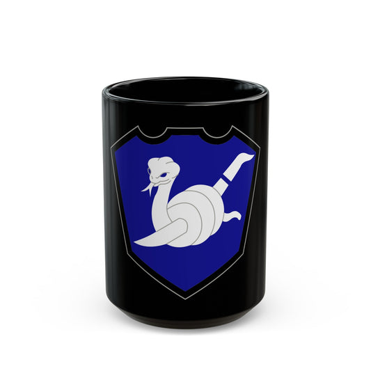 158 Maneuver Enhancement Brigade (U.S. Army) Black Coffee Mug-15oz-The Sticker Space