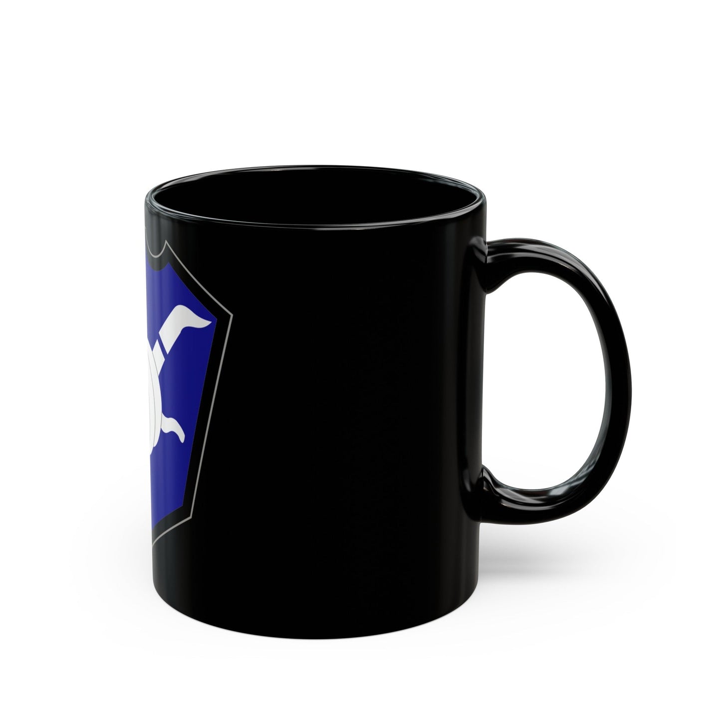 158 Maneuver Enhancement Brigade (U.S. Army) Black Coffee Mug-The Sticker Space