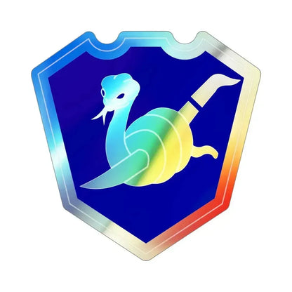 158 Maneuver Enhancement Brigade (U.S. Army) Holographic STICKER Die-Cut Vinyl Decal 4 Inch - The Sticker Space