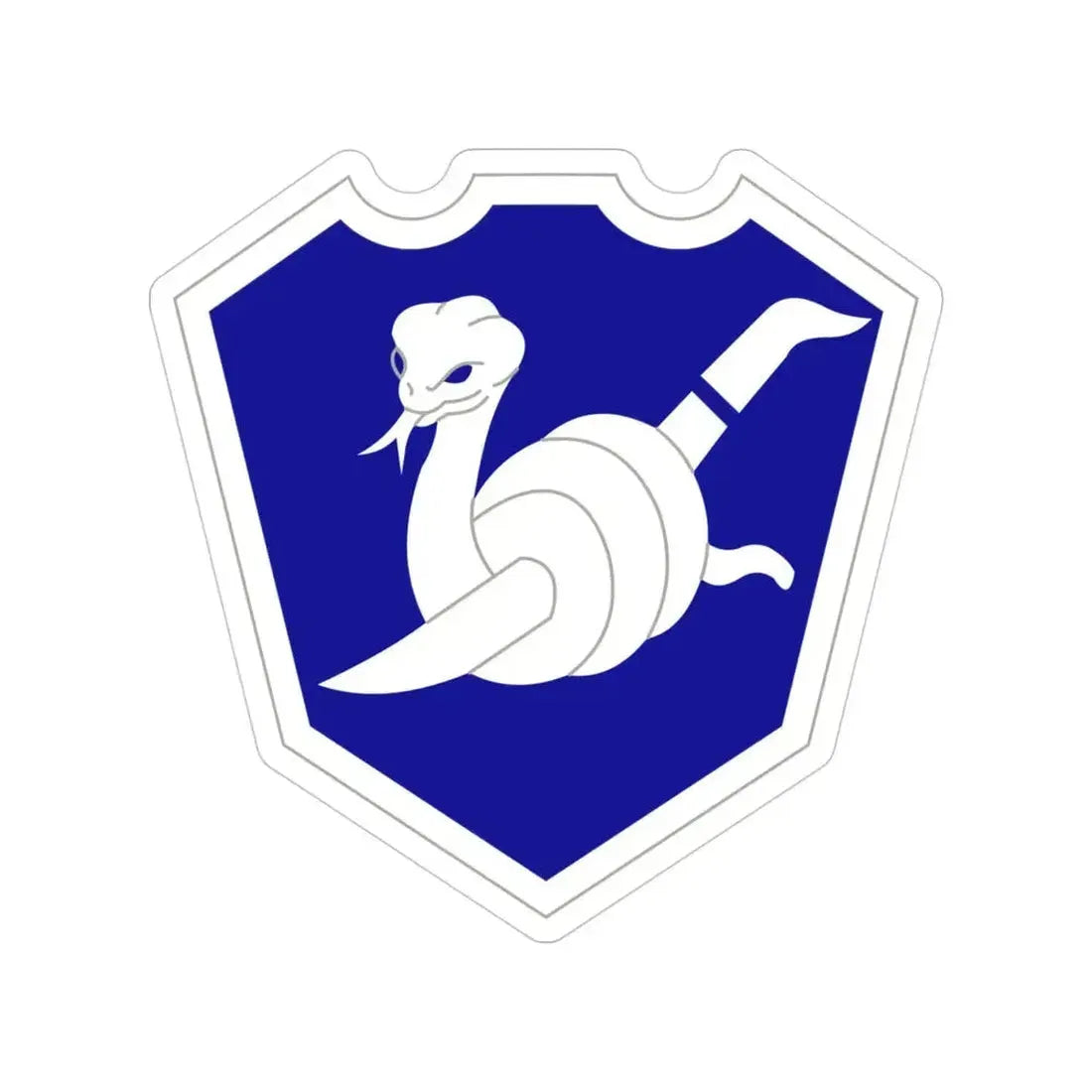 158 Maneuver Enhancement Brigade (U.S. Army) Transparent STICKER Die-Cut Vinyl Decal 4 Inch - The Sticker Space