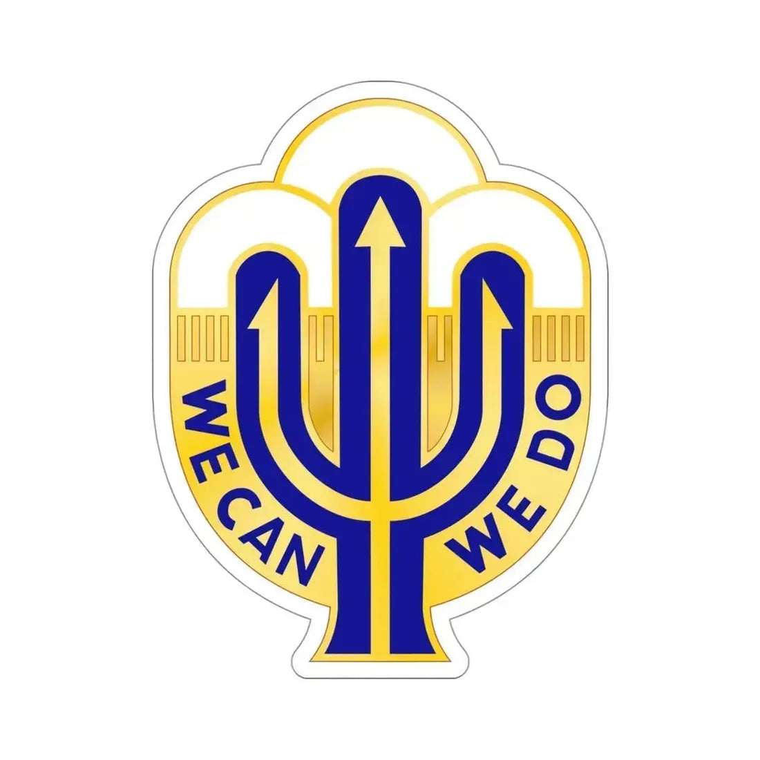 158 Maneuver Enhancement Brigade v2 (U.S. Army) STICKER Vinyl Die-Cut Decal 4 Inch - The Sticker Space