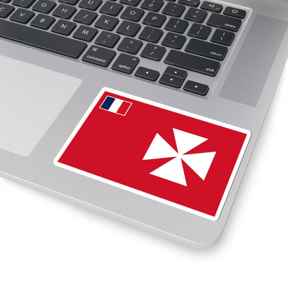 Flag of Uvea (France) STICKER Vinyl Kiss-Cut Decal